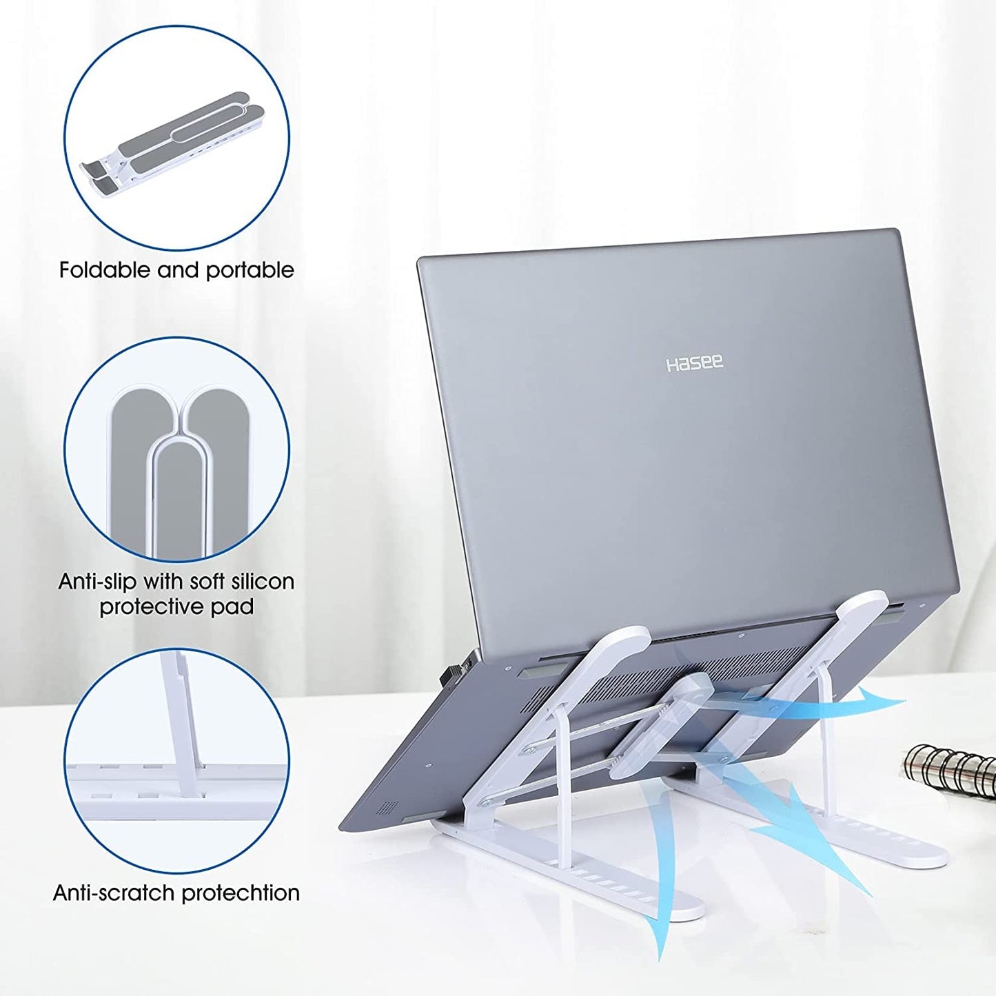 Foldable Laptop stand & Tablet Holder