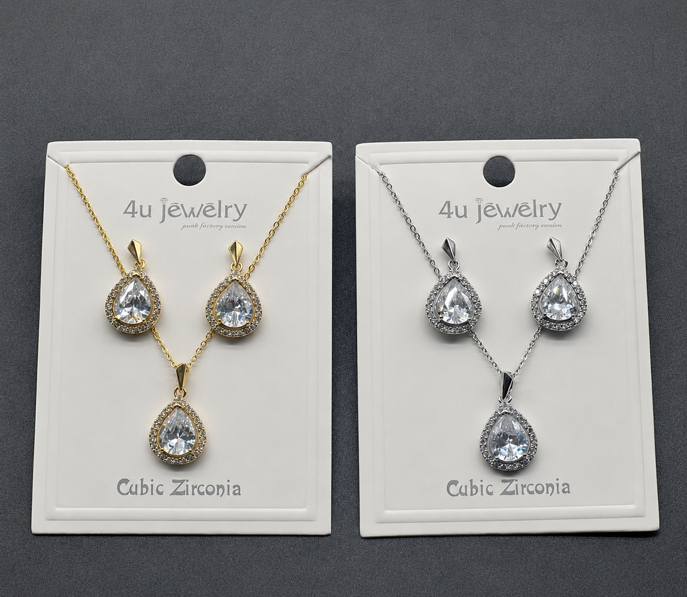 Royal Teardrop Elegance Set