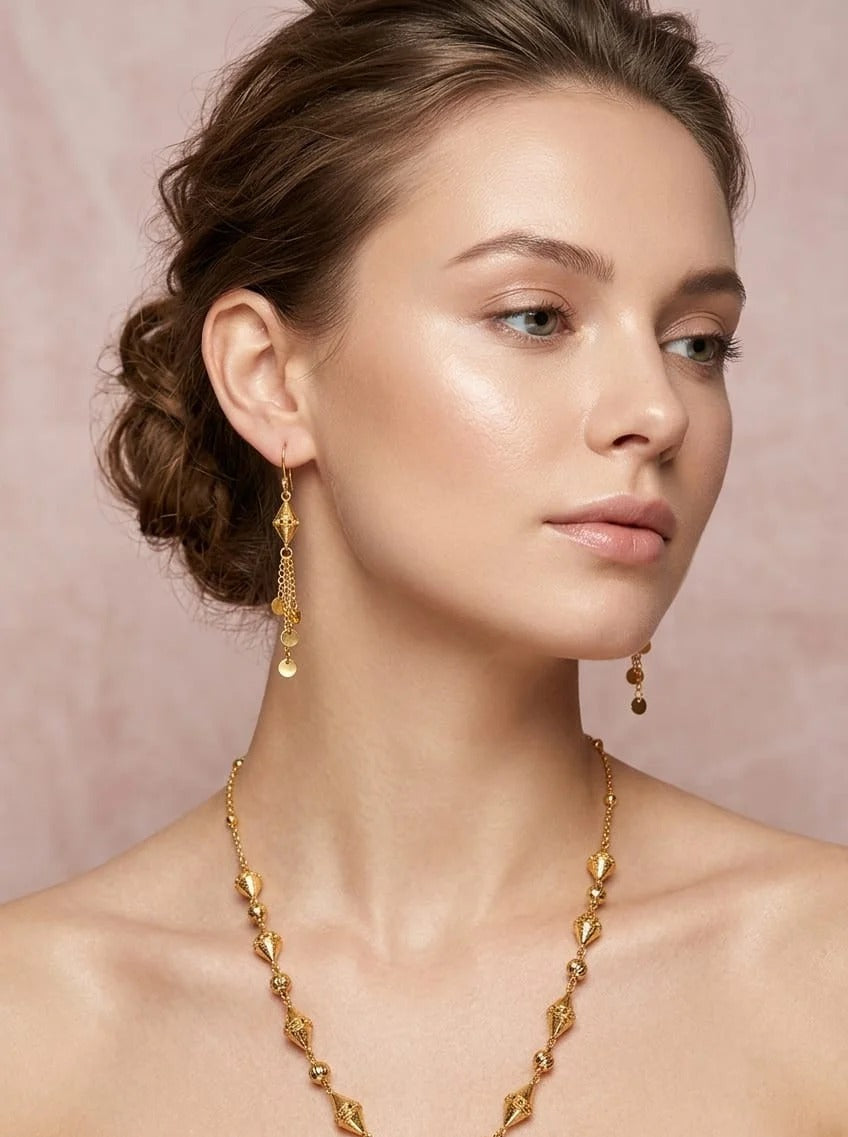 Elegant Bead Necklace Set